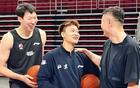 赵睿7+2！周琦5+9，麦基6+1+3，胡明轩2+2,徐杰11+1,京粤打成平手