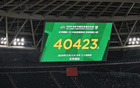 工作日看球，国安主场vs英博现场观众人数为40423人